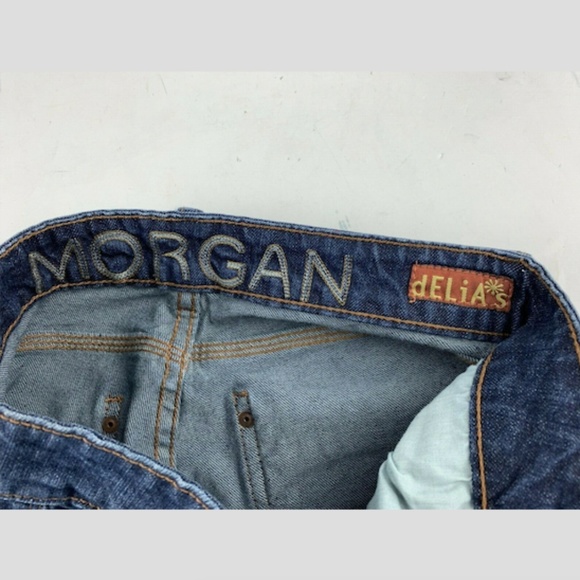 dELiA*s Morgan Dark Denim Capri Jeans - Picture 6 of 8
